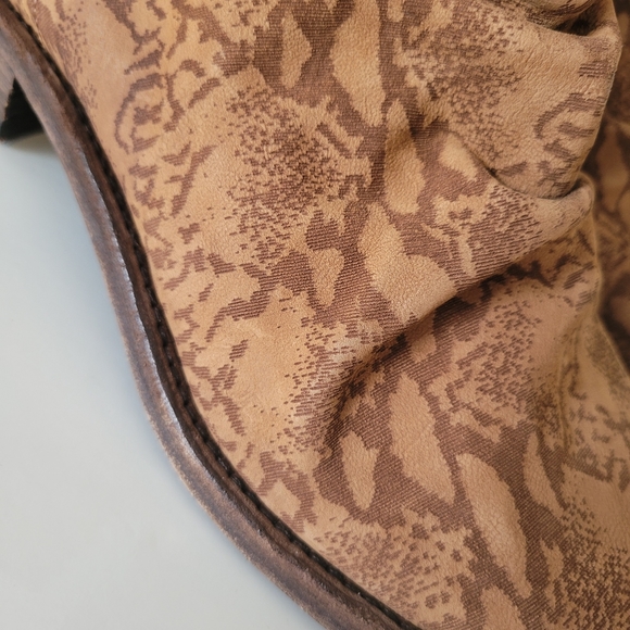 JOHN VARVATOS Morrison Sharpei Snake-Skin Motif Leather Boot - Handmade in Italy - Picture 16 of 16